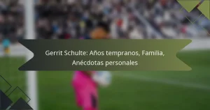 Gerrit Schulte: Años tempranos, Familia, Anécdotas personales