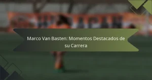 Marco Van Basten: Momentos Destacados de su Carrera